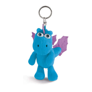 Llavero NICI Burro Con Trébol - Peluche, 10 Cm, Ideal Para Regalo O Colección